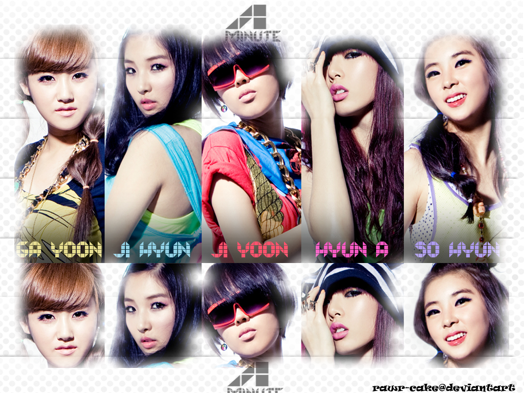 4Minute Members - Korean Pop